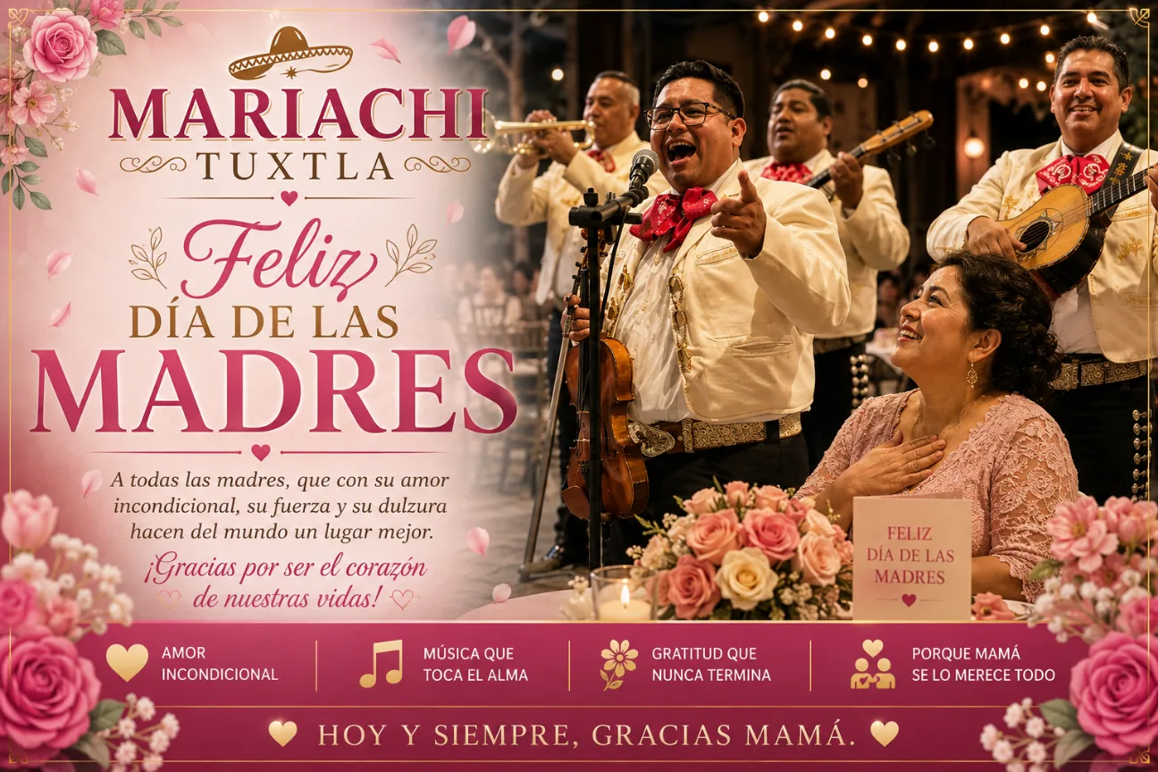 Mariachi Tuxtla para el Día de las Madres