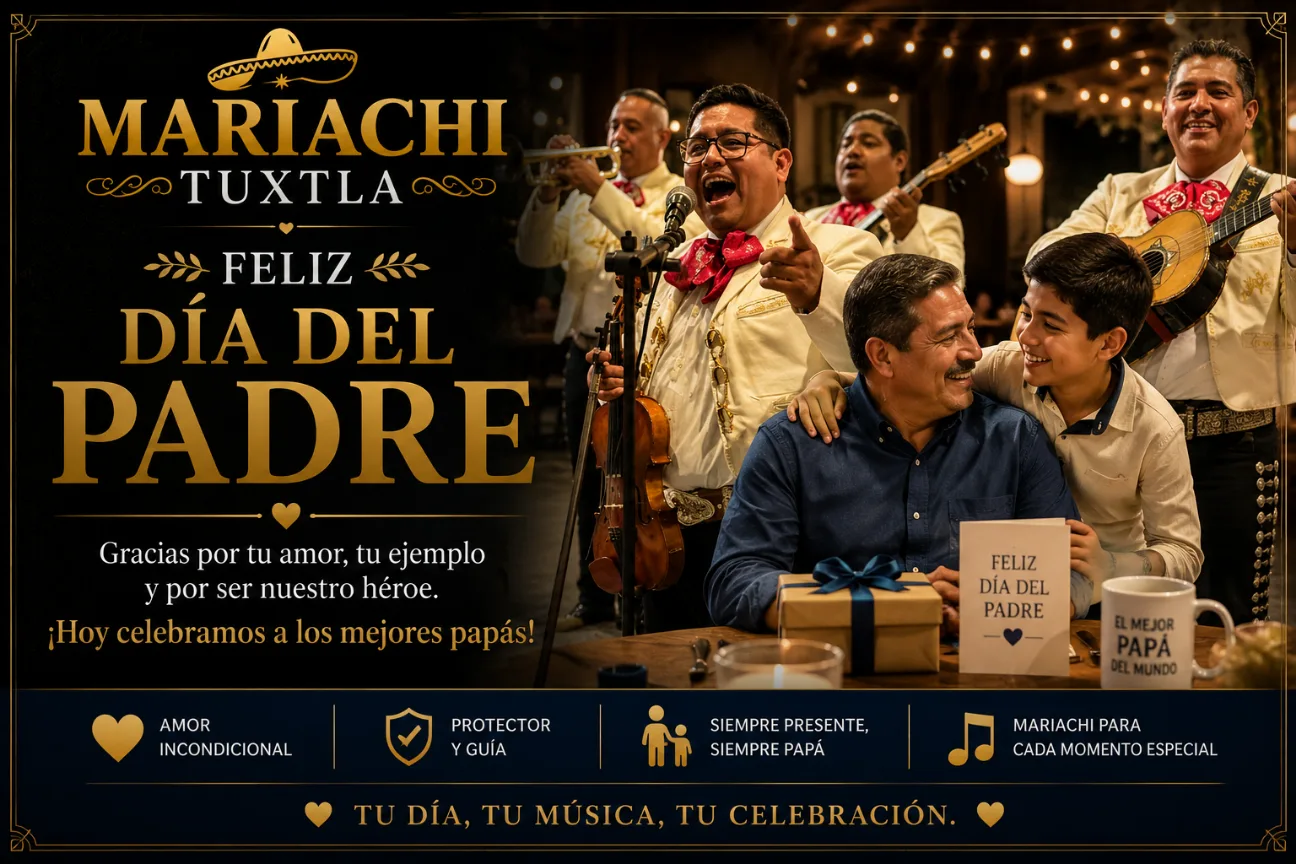 Mariachi Tuxtla para el Día del Padre