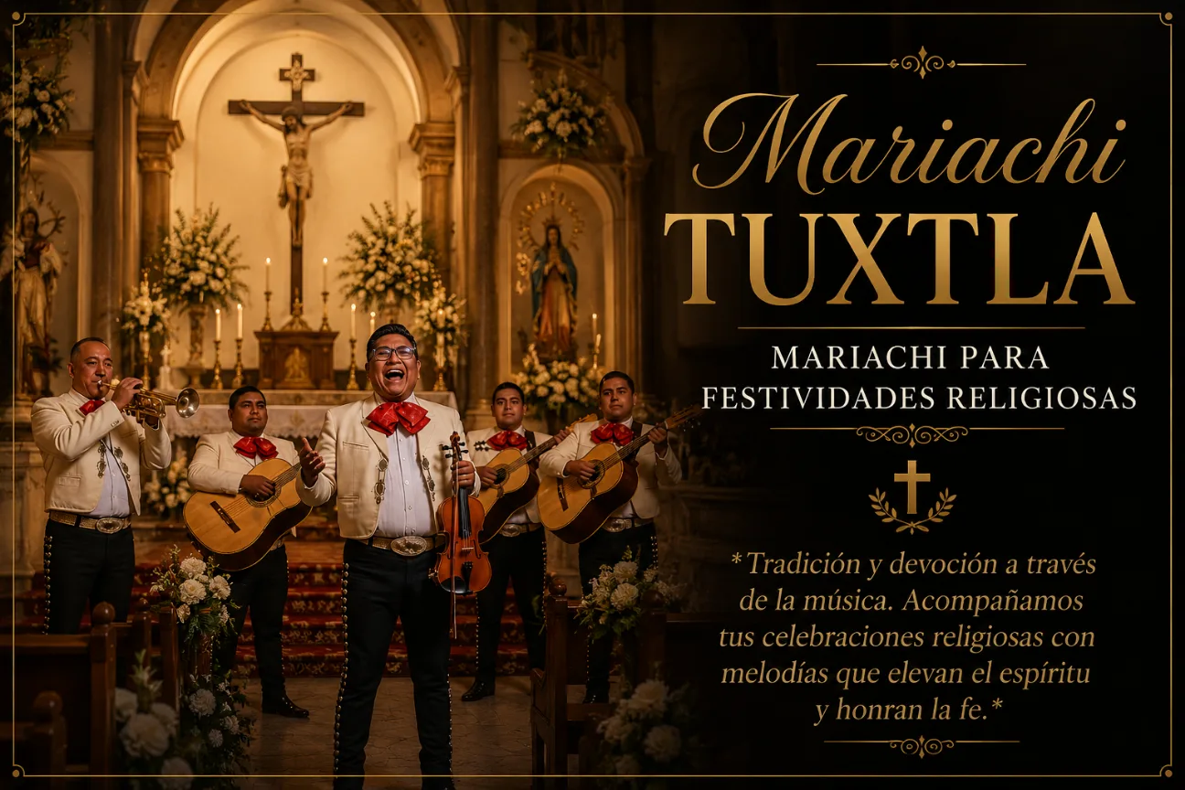 Mariachi Tuxtla para eventos religiosos